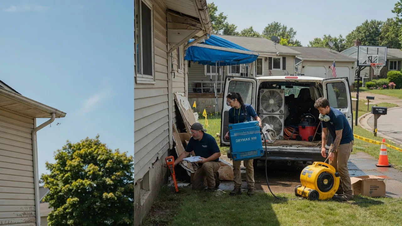 Ceiling Leak Cleanup in Elkport, IA near me